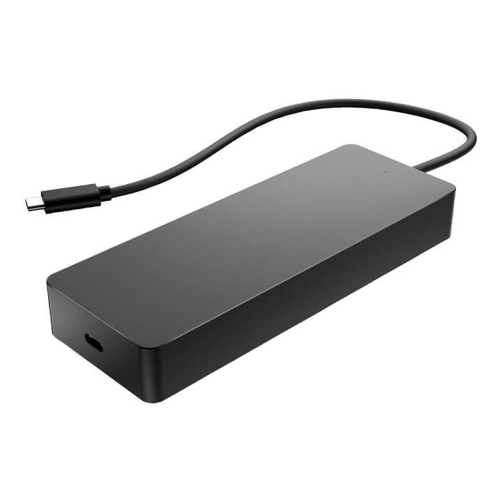 Докинг станция HP Universal USB-C Multiport Hub, 4K 60Hz (един дисплей) / 4K 30Hz (два дисплея), 2x USB 3.2 Gen 1, 1x USB-C 3.2 