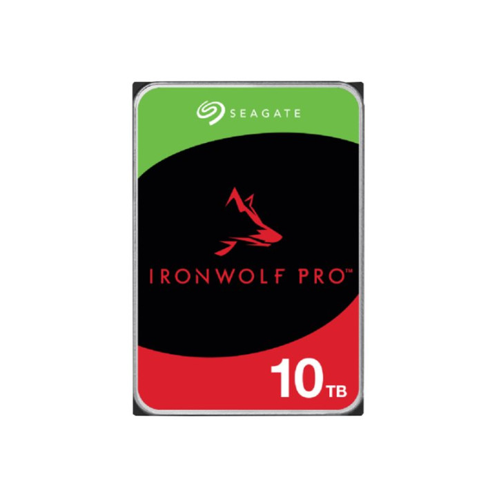 Твърд диск SEAGATE IronWolf PRO, 10TB 7200rpm SATA 6Gb/s 256MB cache 3.5" - ST10000NT001 - 1
