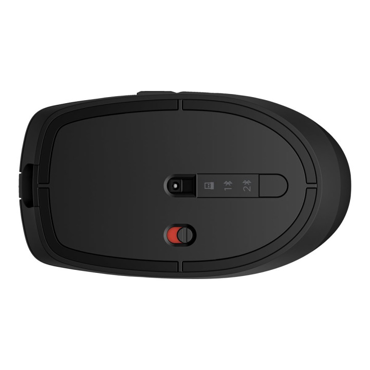 Безжична мишка HP 715 RECHBL, 3000 DPI, 7 бутона, Bluetooth 3.0/2.4 GHz, до 10м обхват - 6E6F0AA - 5
