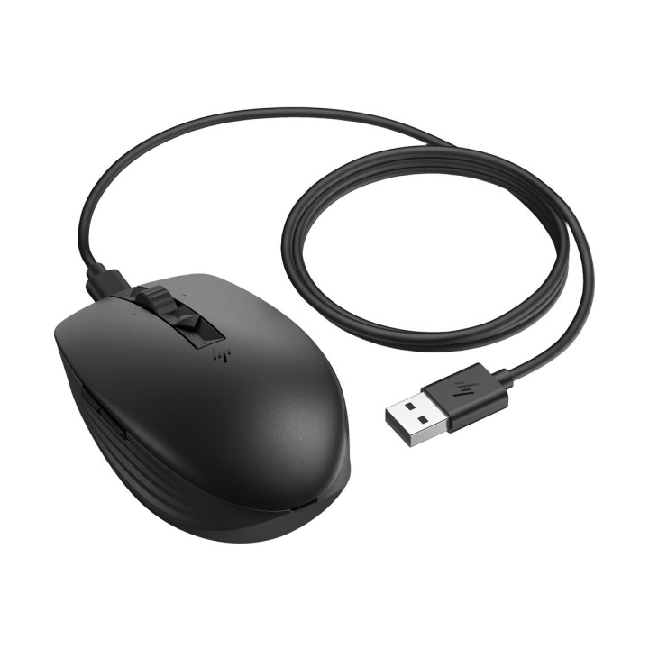 Безжична мишка HP 715 RECHBL, 3000 DPI, 7 бутона, Bluetooth 3.0/2.4 GHz, до 10м обхват - 6E6F0AA - 10