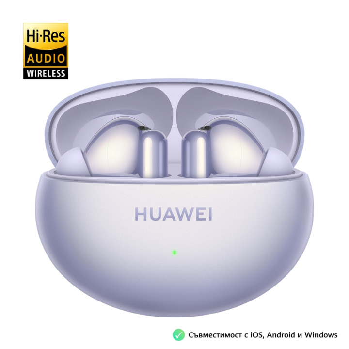 Слушалки Huawei FreeBuds 6i, Purple - 6942103123559 - 3