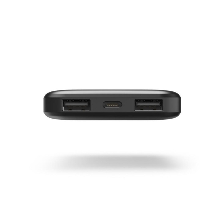 Външна батерия HAMA Pocket 5, 5000 mAh, 2x USB-A, антрацит - HAMA-201707 - 2