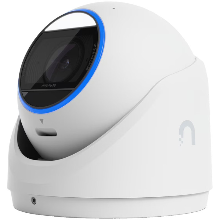 IP камера Ubiquiti UVC-G6-Pro-Turret-W, 4K 3840x2160, 8MP 1/1.2" CMOS, 2.36x оптично приближение, PoE+ - UVC-G6-PRO-TURRET-W - 1