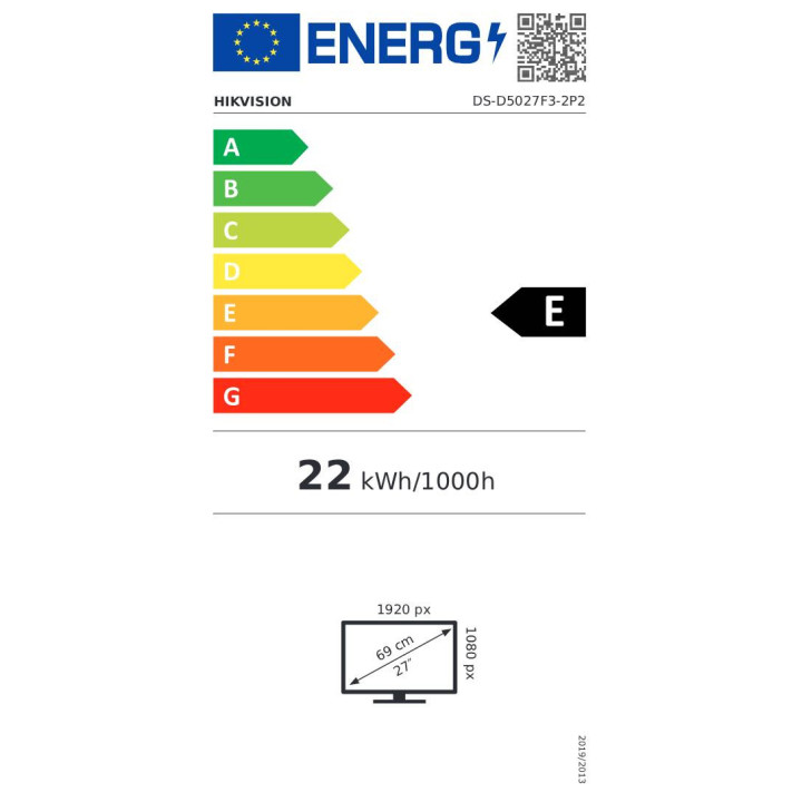 Монитор HikVision DS-D5027F3-2P2S, 27" Full HD IPS, 100 Hz, 2х2W - 2109010285 - 4