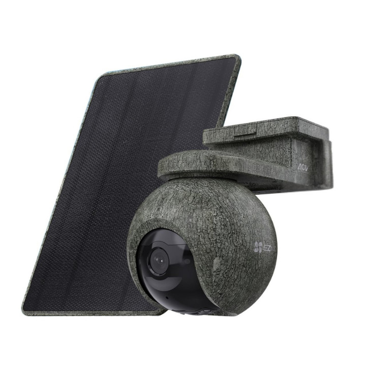 4K PTZ камера EZVIZ CS-EB8, 8MP 4mm, WiFi 6 4G, SD карта, IR 10-20m, соларен панел - CS-EB8/SP-R200-CF - 1
