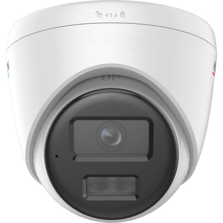 IP камера HikVision DS-2CD1347G2H-LIU, 4MP, 2.8mm, ColorVu, IR 20-30m, Вграден микрофон, POE - 3