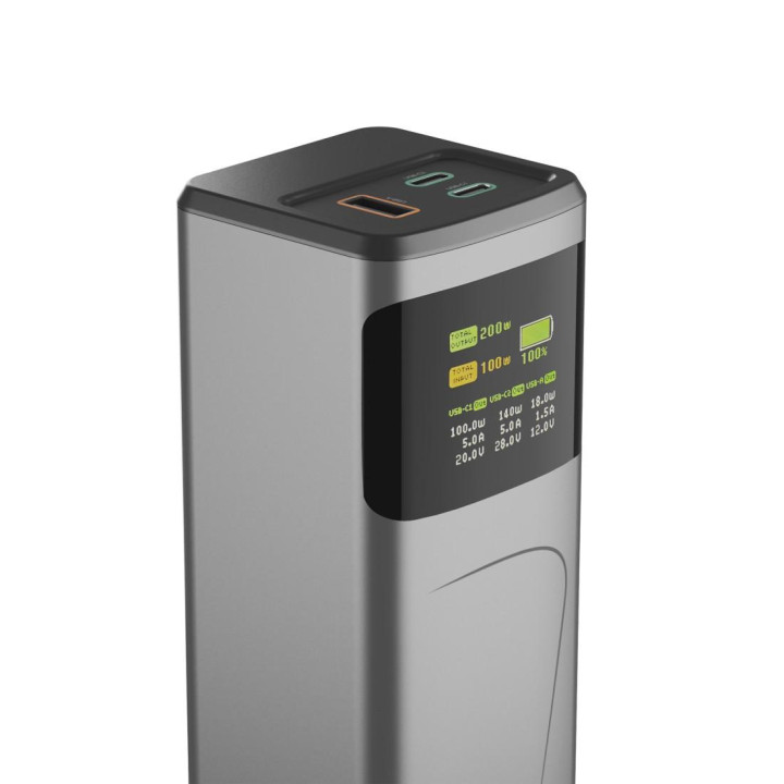 Външна батерия HAMA High Power, 24000 mAh, 200W, USB-C/USB-A, бързо зареждане - HAMA-201743 - 14