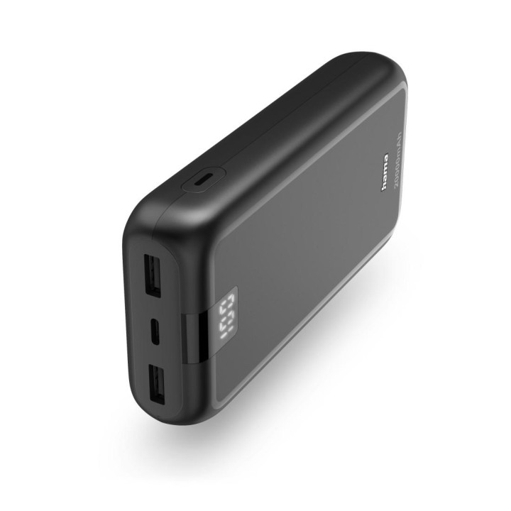 Външна батерия HAMA Performance 20, 20000 mAh - HAMA-201710 - 1
