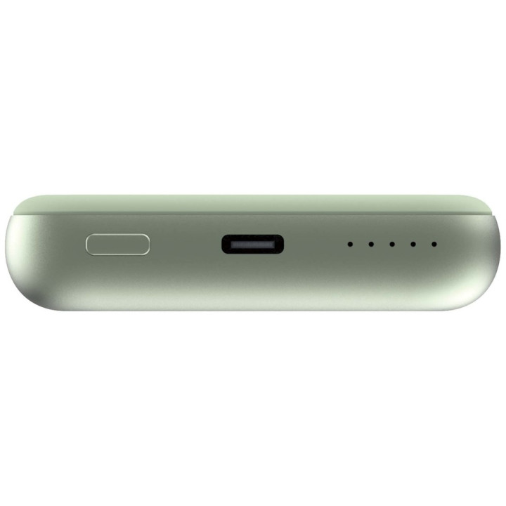 Външна батерия Verbatim MCP-10GN, 10000 mAh, USB-C PD 20W, Безжично зареждане 15W, Зелена - 32246 - 3