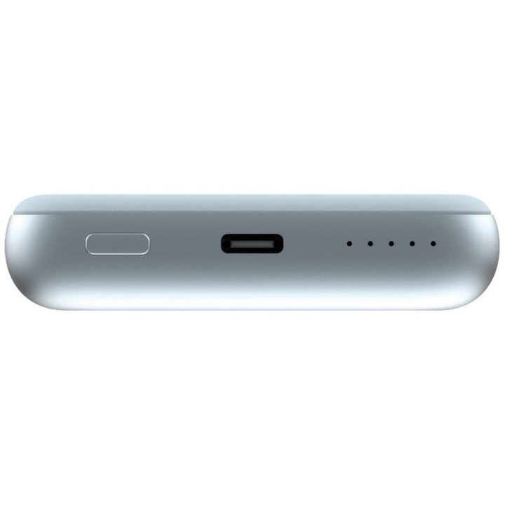 Външна батерия Verbatim MCP-10BE, 10000 mAh, USB-C PD 20W, Безжично зареждане 15W, Синя - 32247 - 3