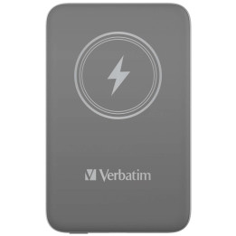 Външна батерия Verbatim MCP-10GY, 10000 mAh, USB-C PD 20W, Магнитна безжична зареждане 15W - 32249 - 1