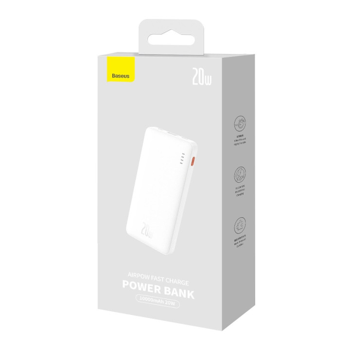 Външна батерия Baseus Airpow, 10000mAh 20W - PPQD090002 - 6