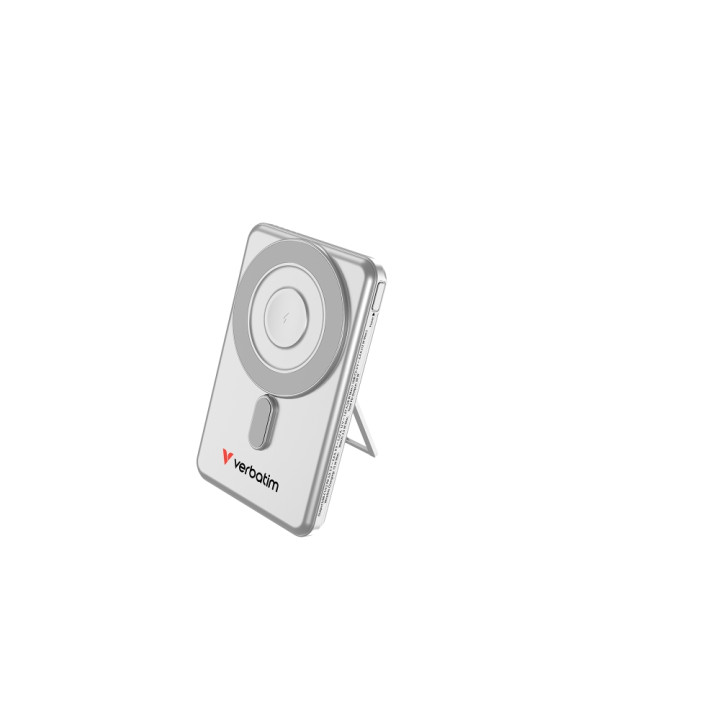 Външна батерия Verbatim Charge 'n' Go 2C, 5000mAh, USB-C, 2.4A, Magnetic Wireless - 32276 - 9