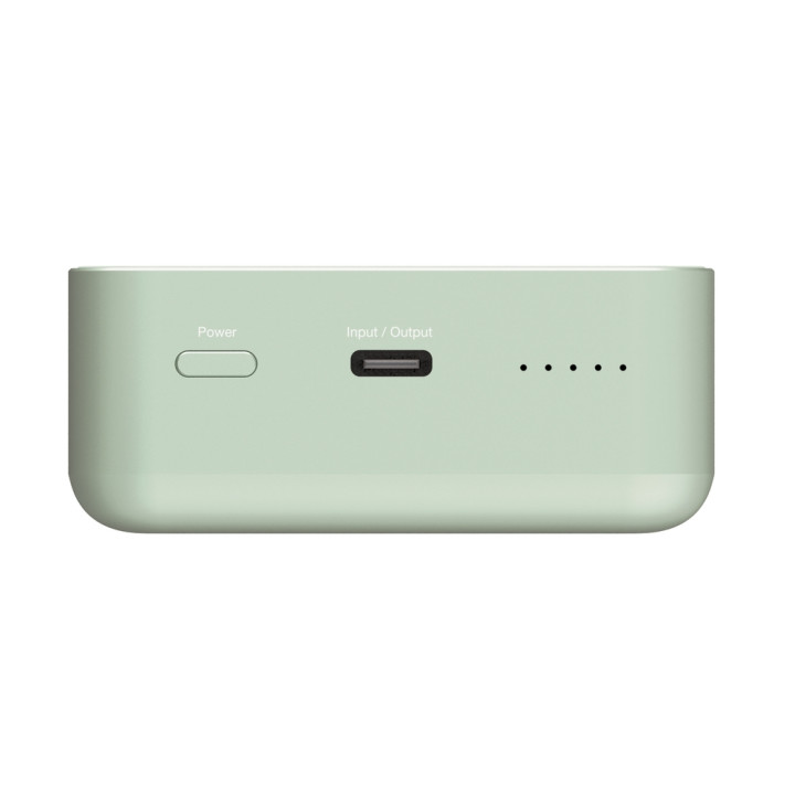 Външна батерия Verbatim Charge 'n' Go Essentials, 20000mAh, Безжично зареждане, USB-C, Зелена - 32224 - 5
