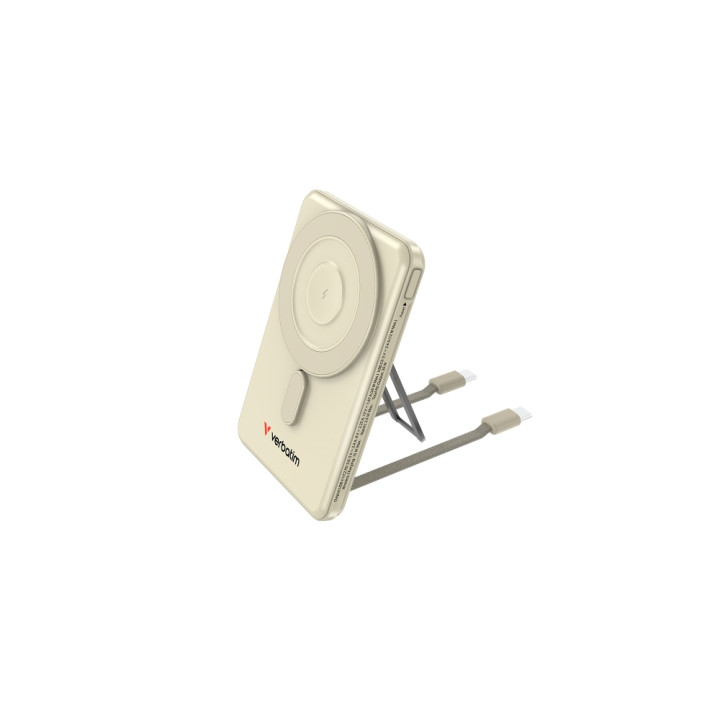 Външна батерия Verbatim Charge 'n' Go 2C, 5000mAh, USB-C, 2.4A, Gold - 32253 - 1