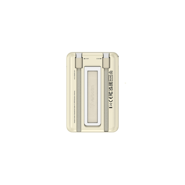 Външна батерия Verbatim Charge 'n' Go 2C, 5000mAh, USB-C, 2.4A, Gold - 32253 - 7