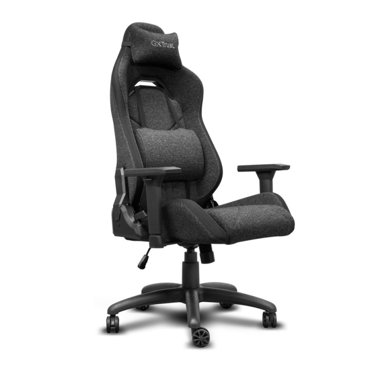 Геймърски стол TRUST GXT723 Ruya, Fabric, 150kg максимално натоварване, регулируема височина и подлакътници - 25439 - 1
