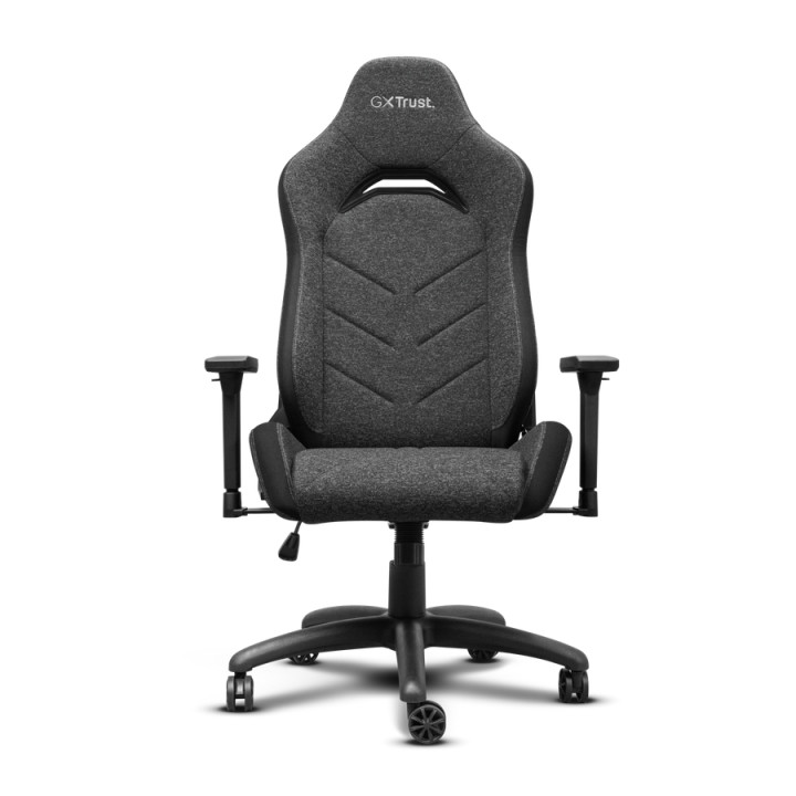 Геймърски стол TRUST GXT723 Ruya, Fabric, 150kg максимално натоварване, регулируема височина и подлакътници - 25439 - 3