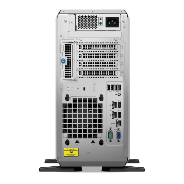 Сървър Dell PowerEdge T360, Intel Xeon 6315P 2.80GHz 4-core, 16GB DDR5 5600MT/s ECC, 2TB 7.2K SATA HDD - EMEA_PROMO_T360_SPL2 - 