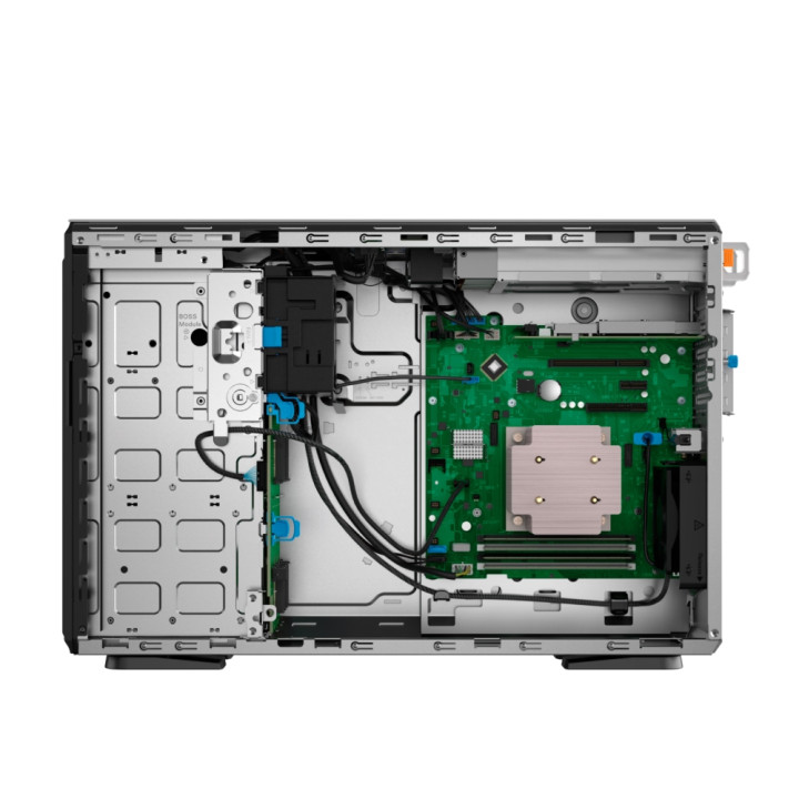 Сървър Dell PowerEdge T360, Intel Xeon 6315P 2.80GHz 4-core, 16GB DDR5 5600MT/s ECC, 2TB 7.2K SATA HDD - EMEA_PROMO_T360_SPL2 - 