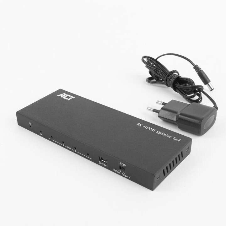 HDMI сплитер ACT AC7832, 1 вход 4 изхода, 4K (3840x2160), 10.2 Gbit/s - AC7832 - 9