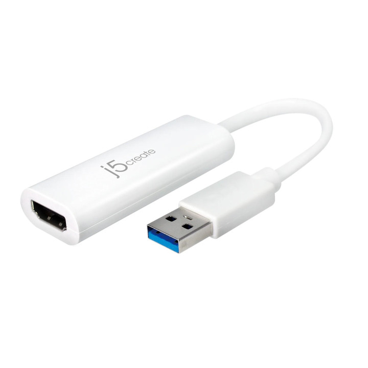 Адаптер j5create JUA254, USB-A към HDMI, 1080p HD - JUA254 - 1