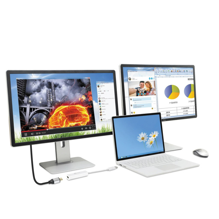 Адаптер j5create JUA254, USB-A към HDMI, 1080p HD - JUA254 - 4