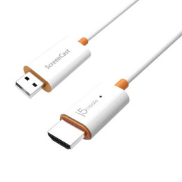 Адаптер кабел j5create JVAW56, HDMI, Full HD, USB-A - JVAW56 - 1