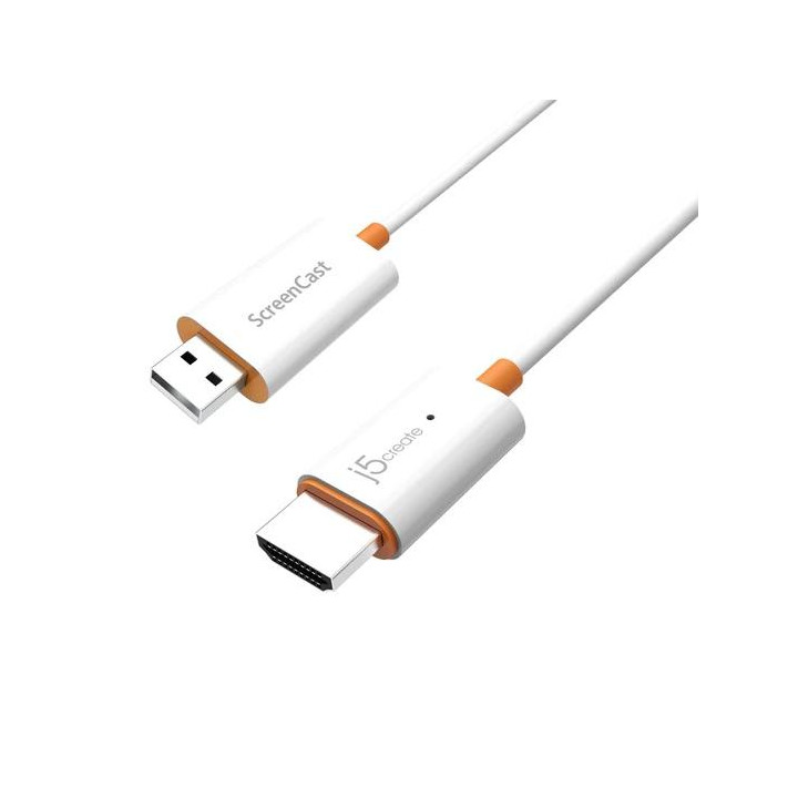 Адаптер кабел j5create JVAW56, HDMI, Full HD, USB-A - JVAW56 - 1