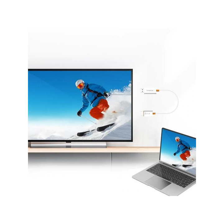 Адаптер кабел j5create JVAW56, HDMI, Full HD, USB-A - JVAW56 - 4