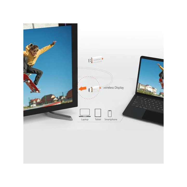 Адаптер кабел j5create JVAW56, HDMI, Full HD, USB-A - JVAW56 - 5