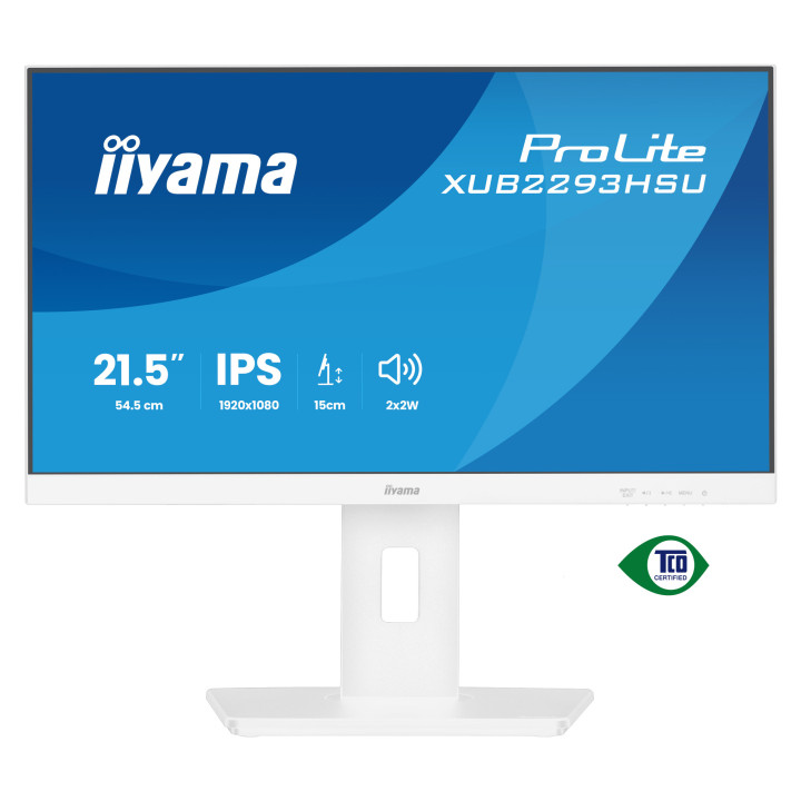 Монитор IIYAMA XUB2293HSU-W7, 21.5" Full HD IPS (1920×1080), 100Hz, 1ms  - 1