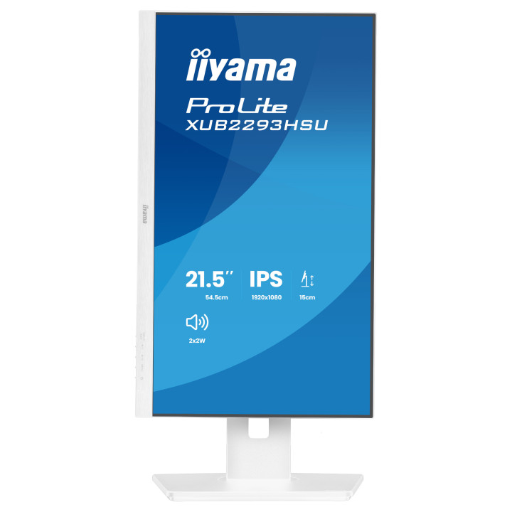 Монитор IIYAMA XUB2293HSU-W7, 21.5" Full HD IPS (1920×1080), 100Hz, 1ms  - 2