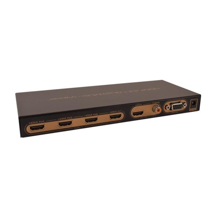 Адаптер ASK HDSW0019M1, HDMI, 4 входа 1 изход, 1080p - EST-HDMI-SWITCH-1-4 - 3