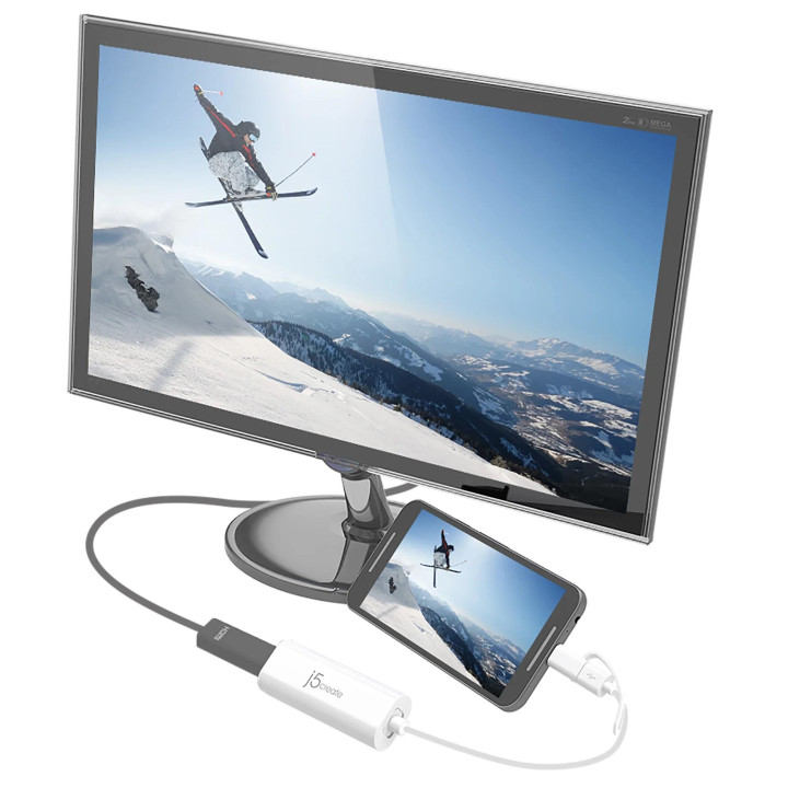 Видео адаптер j5create JUA165C, USB-C към HDMI - J5-JUA165C - 4