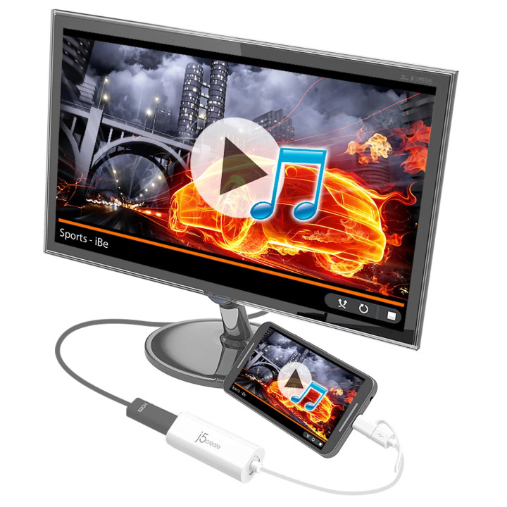 Видео адаптер j5create JUA165C, USB-C към HDMI - J5-JUA165C - 6