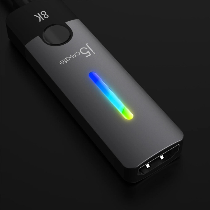Адаптер j5create JCA157, USB-C към HDMI 2.1 8K - J5-JCA157 - 3