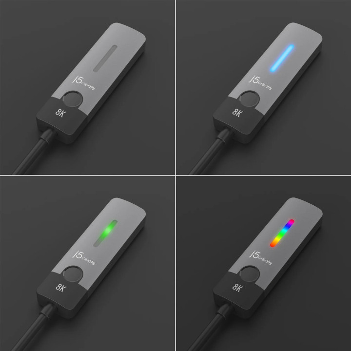 Адаптер j5create JCA157, USB-C към HDMI 2.1 8K - J5-JCA157 - 4