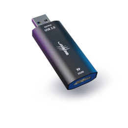 Видео адаптер HAMA Video Capture и Stream Link 4K, HDMI женско към USB-C/USB-A мъжко - HAMA-219824 - 1