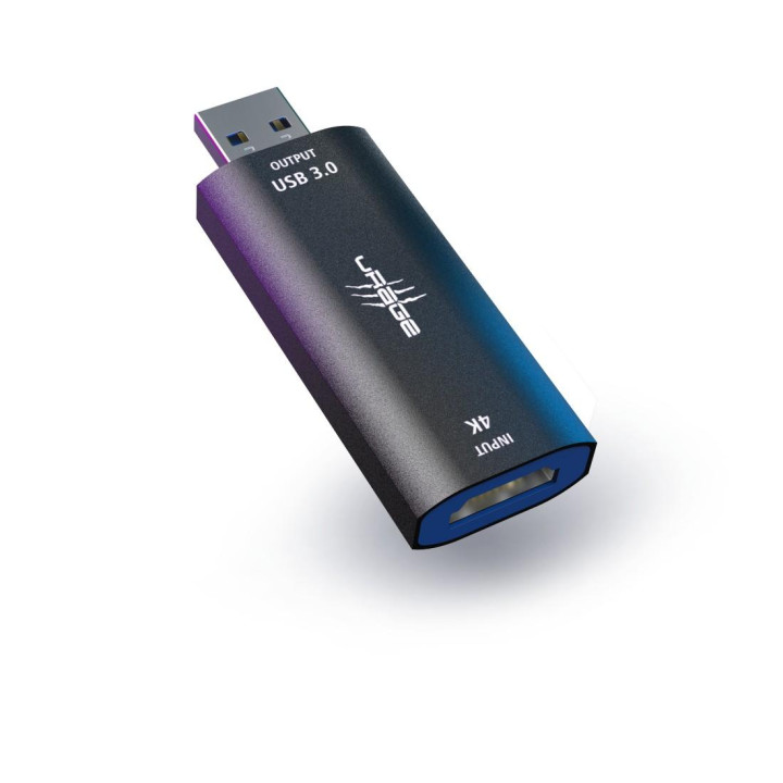 Видео адаптер HAMA Video Capture и Stream Link 4K, HDMI женско към USB-C/USB-A мъжко - HAMA-219824 - 1