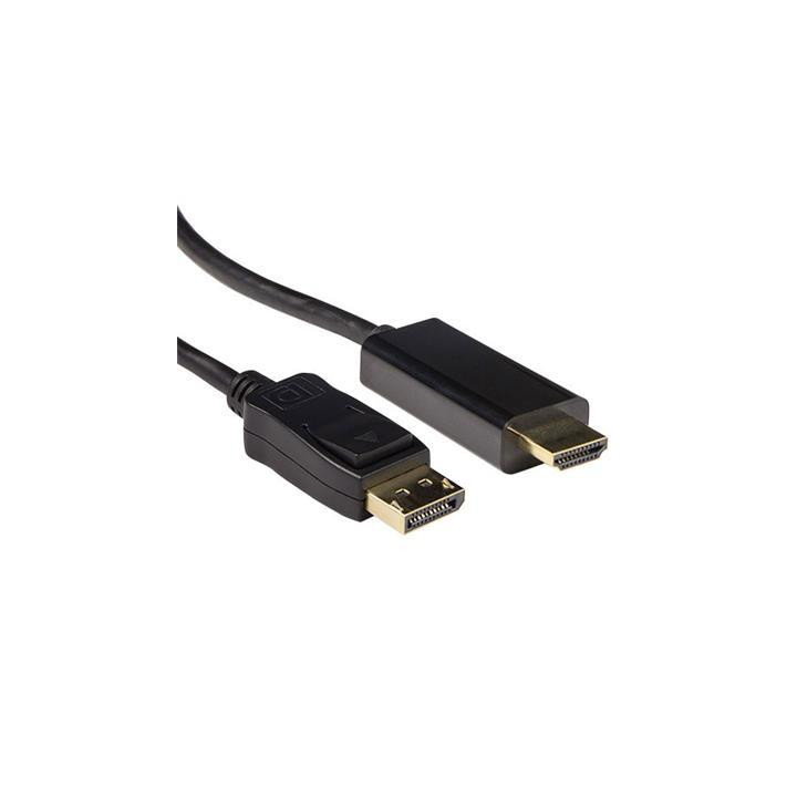 Кабел ACT AK3991, DisplayPort мъжко към HDMI-A мъжко, 3 м - EWENT-ACT-CAB-AK3991 - 2