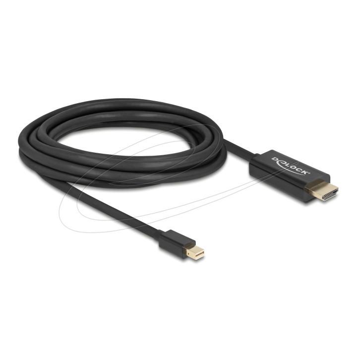 Кабел DeLock мини DisplayPort към HDMI, 1 м - DELOCK-83698 - 1