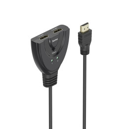 HDMI превключвател HAMA, 4K 60Hz, 2x1 - HAMA-205323 - 1