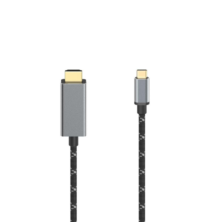 Кабел HAMA USB-C към HDMI, 1.5м, 4K 60Hz - HAMA-200509 - 2