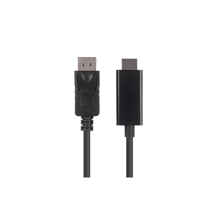 Видео кабел LANBERG DisplayPort към HDMI, 3m, черен - CA-DPHD-11CC-0030-BK - 3