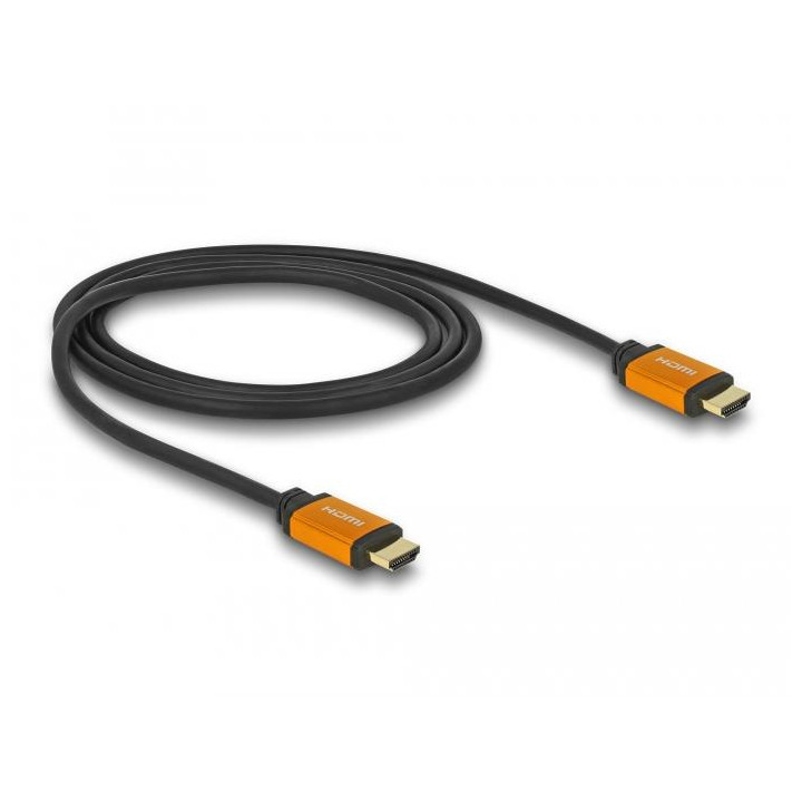 Кабел DeLock High Speed, HDMI мъжко - HDMI мъжко, 48 Gbit/s, 8K 60 Hz, 1 м - DELOCK-85727 - 5