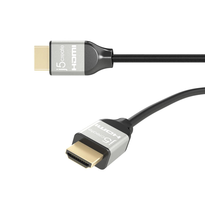 Кабел j5create JDC52, HDMI мъжко - HDMI мъжко, 2m, 4K - J5-JDC52 - 5