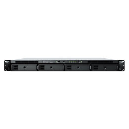 Мрежов сторидж Synology RS822+, 4 слота, AMD Ryzen V1500B 4-core, 4GB DDR4, До 108TB - 1