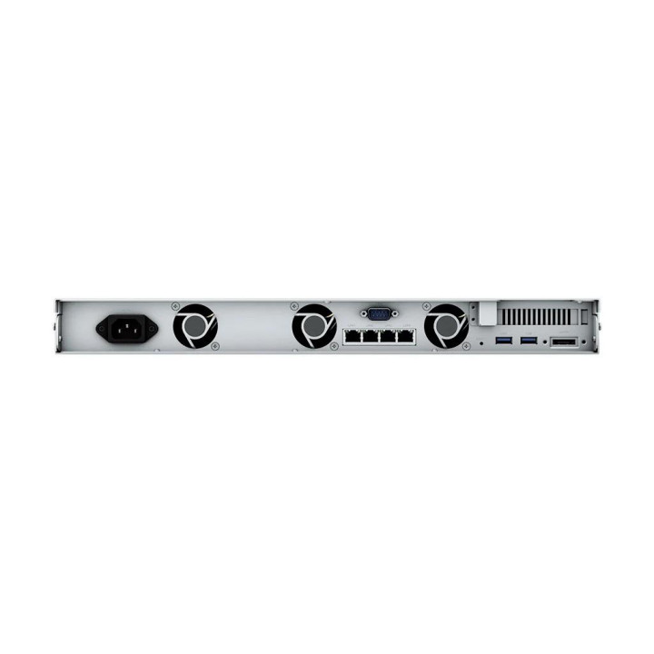 Мрежов сторидж Synology RS822+, 4 слота, AMD Ryzen V1500B 4-core, 4GB DDR4, До 108TB - 4