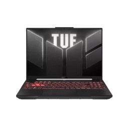 Лаптоп ASUS TUF Gaming FA607NUQ-RL014, 16" WUXGA 144Hz IPS, AMD Ryzen 7 170 3.2GHz, RTX 4050 6GB, 16GB DDR5 4800MHz, 512GB SSD -